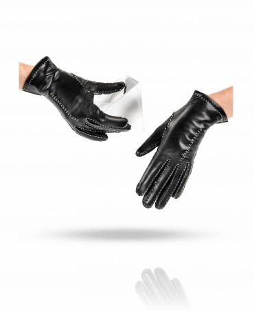 Перчатки Женские 16_JULY/BL.WHITE//11